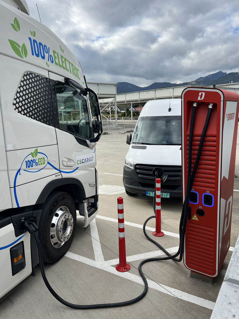 Budúcnosť elektromobility v nákladnej doprave: riešenia so ZSE Drive