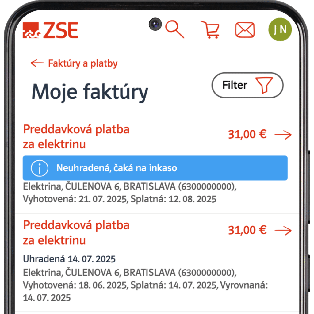 Moje faktúry