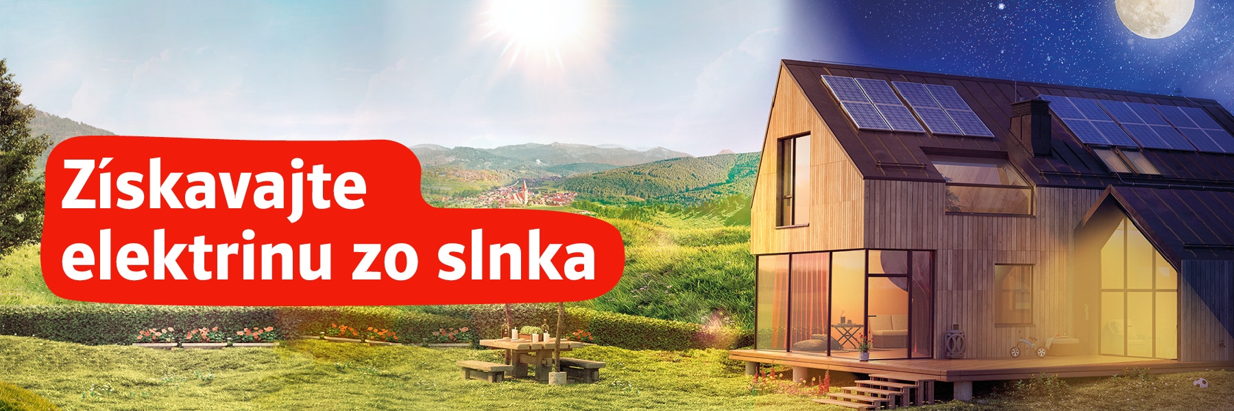 Virtuálna batéria Flexi. Získavajte elektrinu zo slnka