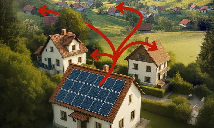 Zdieľanie elektriny komukoľvek po celom Slovensku