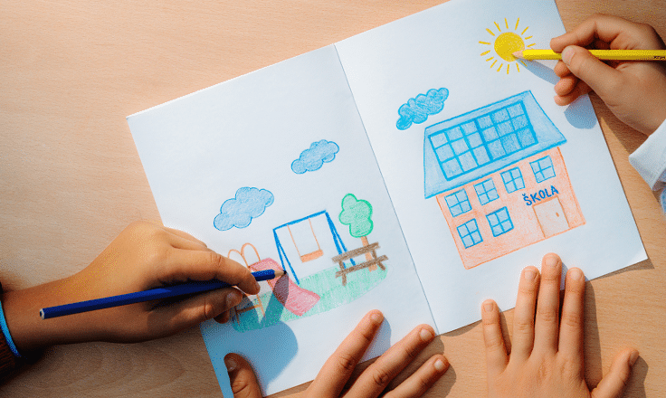 Aj malé deti už vedia, že školy môžu mať fotovoltiku zadarmo! Slnečné strechy, 4. ročník