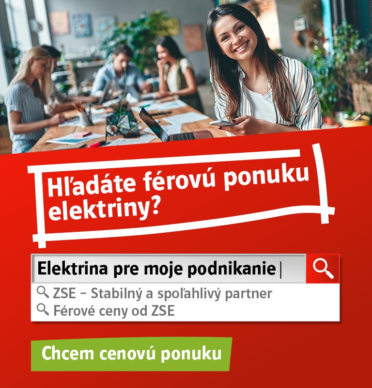 Hľadáte férovú ponuku elektriny? Elektrina pre moje podnikanie. Chcem cenovú ponuku