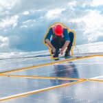 Servis a čistenie fotovoltických panelov