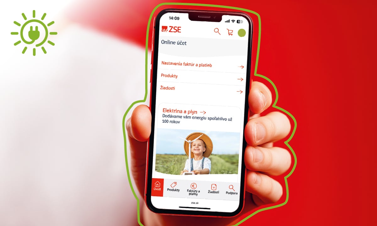 Založte si Online účet ZSE do 30. 11. a vybavujte energie z domova. Navyše sa zapojíte do súťaže o pobyt na zámku Vígľaš.