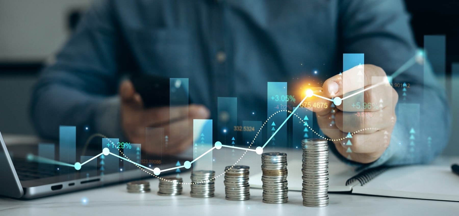 Vývoj cien vybraných komodít