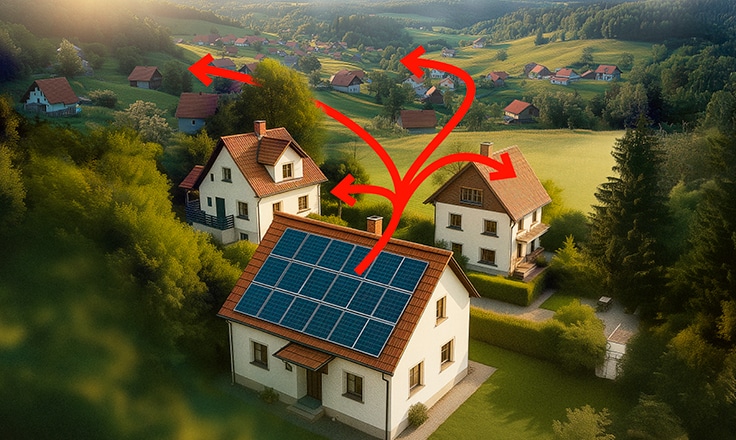 Zdieľajte elektrinu vašim blízkym po celom Slovensku