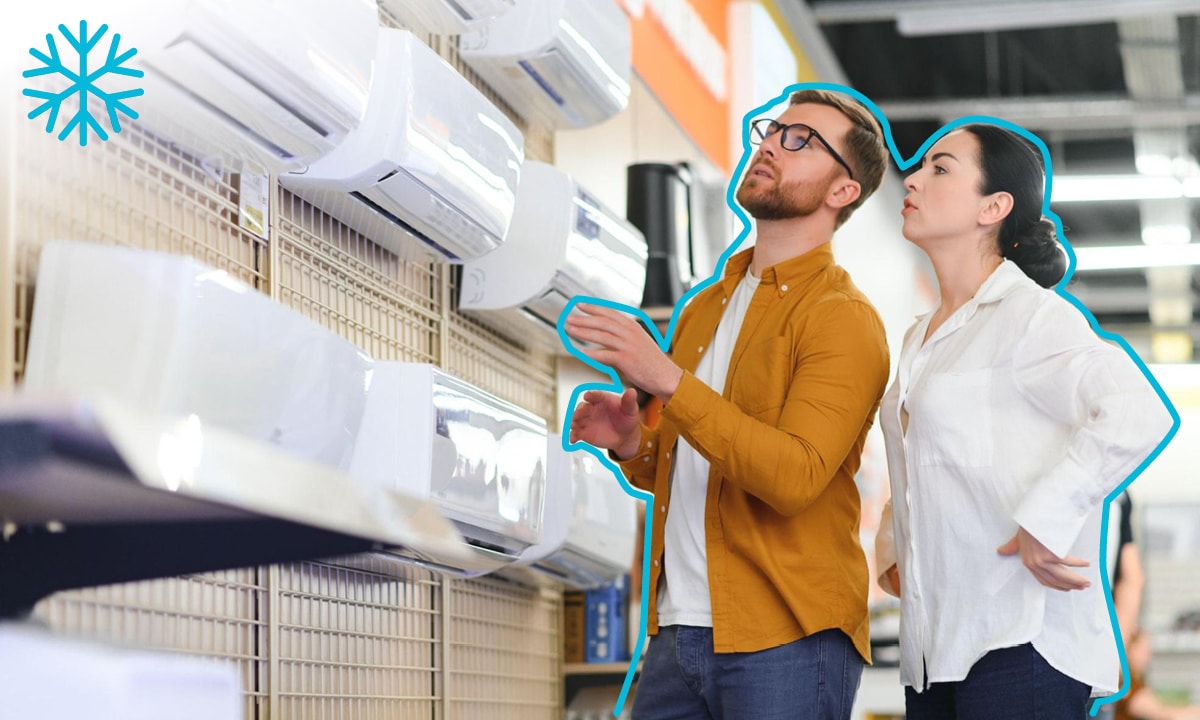 Zákazníci, ktorí si vyberajú model klimatizácie medzi Daikin a Samsung